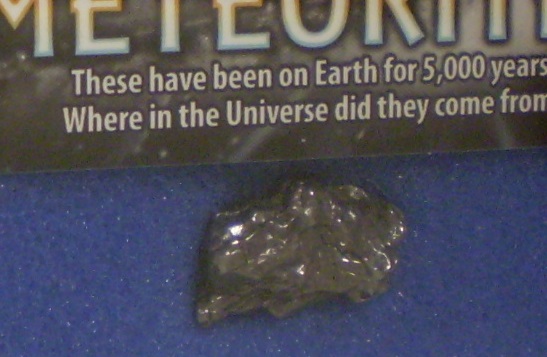 Closeup of meteorite of Campo del Cielo.